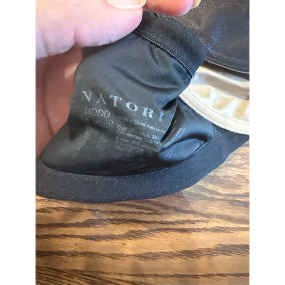 Natori Side Effect Unlined Full Coverage Mesh Underwire Bra Black Size 34DDD - Picture 4 of 4